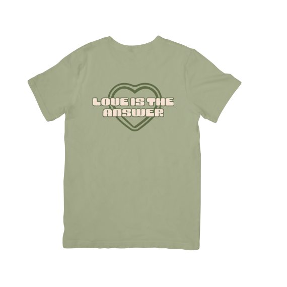 Love is the Answer (Olive green)